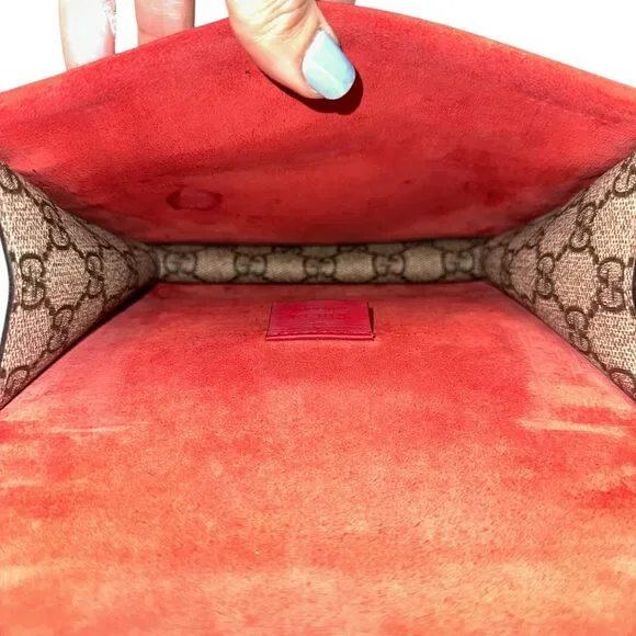 GUCCI GG Supreme Coated Canvas Dionysus Chain Bag